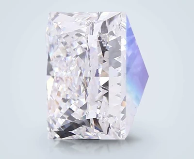 10.06ct F VS2 Rare Carat Ideal Cut Princess Lab Grown Diamond