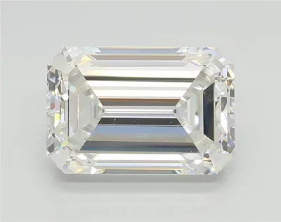 3.02ct E VS2 Rare Carat Ideal Cut Emerald Lab Grown Diamond
