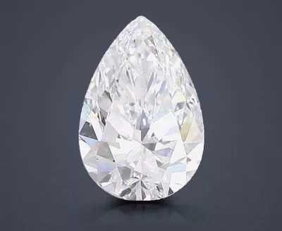4.51ct E VS1 Rare Carat Ideal Cut Pear Lab Grown Diamond
