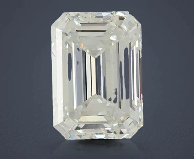6.25ct F VS1 Rare Carat Ideal Cut Emerald Lab Grown Diamond