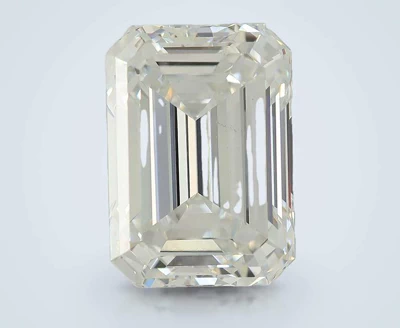 6.25ct F VS1 Rare Carat Ideal Cut Emerald Lab Grown Diamond