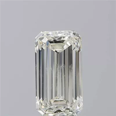 5.02ct K SI2 Very Good Cut Emerald Diamond