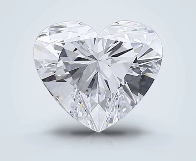 2.45ct F IF Rare Carat Ideal Cut Heart Lab Grown Diamond