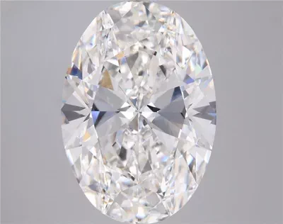 10.01ct F VS2 Rare Carat Ideal Cut Oval Lab Grown Diamond