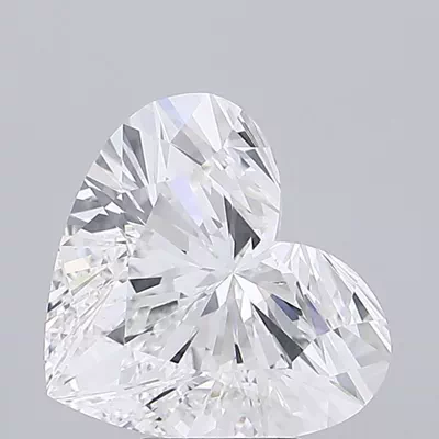 5.91ct E VVS2 Rare Carat Ideal Cut Heart Lab Grown Diamond