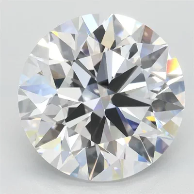 3.40ct D IF Rare Carat Ideal Cut Round Lab Grown Diamond