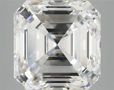 7.03ct F VVS2 Excellent Cut Asscher Lab Grown Diamond