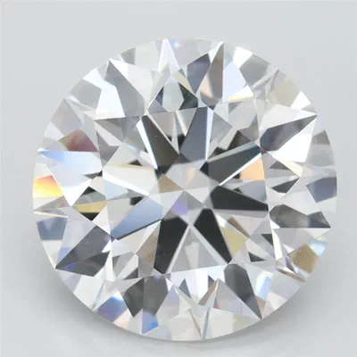4.05ct D FL Rare Carat Ideal Cut Round Lab Grown Diamond
