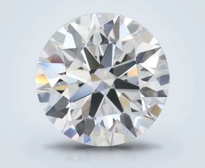 4.05ct D FL Rare Carat Ideal Cut Round Lab Grown Diamond