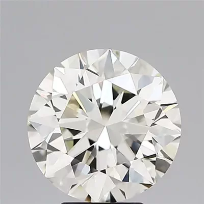 4.17ct J IF Rare Carat Ideal Cut Round Diamond
