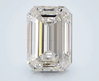 1.59ct D VS2 Rare Carat Ideal Cut Emerald Lab Grown Diamond