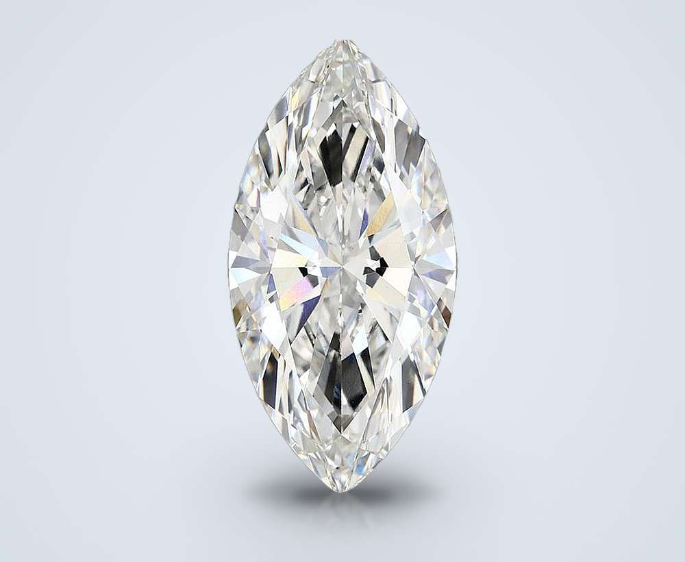 11.52ct F VVS2 Rare Carat Ideal Cut Marquise Lab Grown Diamond