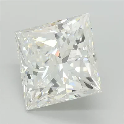 4.03ct E VS1 Rare Carat Ideal Cut Princess Lab Grown Diamond