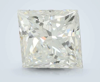 4.03ct E VS1 Rare Carat Ideal Cut Princess Lab Grown Diamond