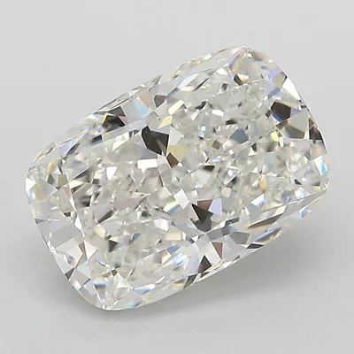 3.06ct F VVS2 Rare Carat Ideal Cut Cushion Lab Grown Diamond