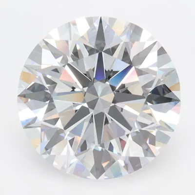 4.08ct D IF Rare Carat Ideal Cut Round Lab Grown Diamond
