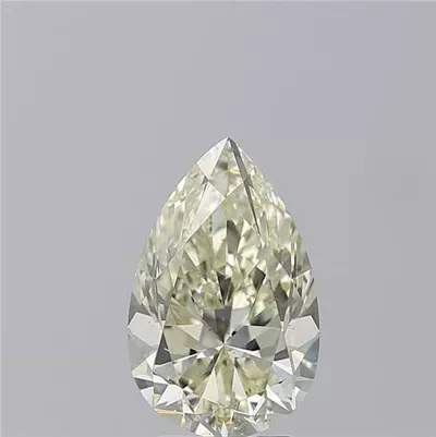 3.02ct J VS2 Rare Carat Ideal Cut Pear Diamond