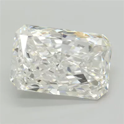 10.40ct F VVS2 Very Good Cut Radiant Lab Grown Diamond