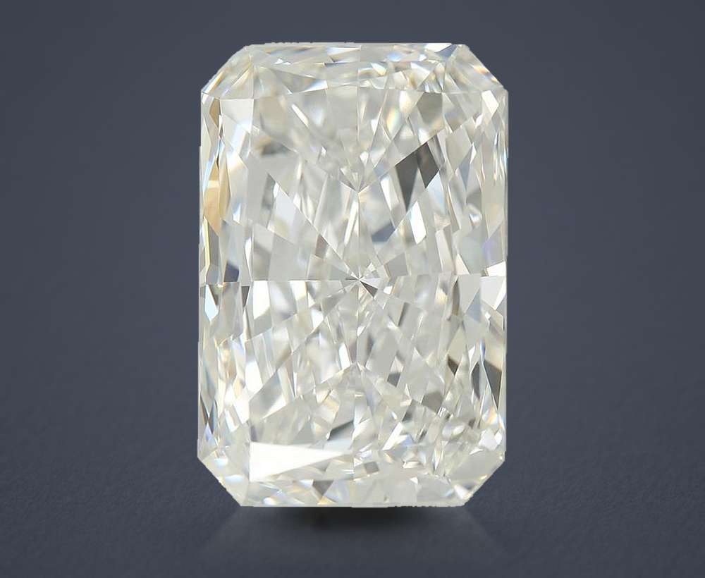 10.40ct F VVS2 Very Good Cut Radiant Lab Grown Diamond