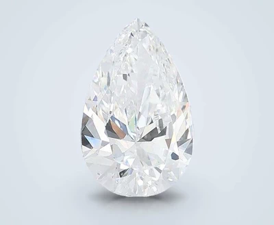 1.58ct D VS1 Rare Carat Ideal Cut Pear Lab Grown Diamond