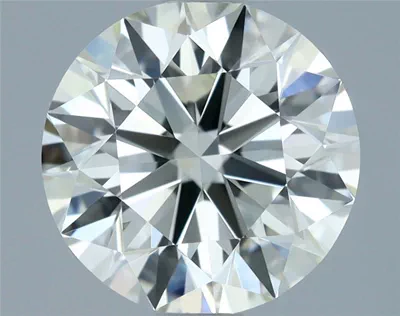 1.63ct J IF Rare Carat Ideal Cut Round Diamond