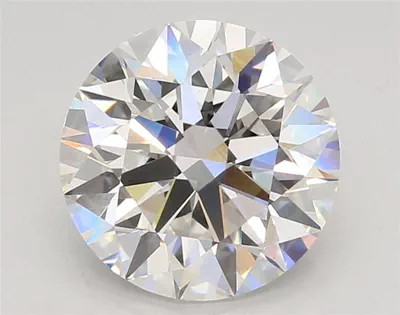 3.45ct E VS1 Rare Carat Ideal Cut Round Lab Grown Diamond