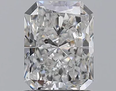 1.03ct F SI2 Rare Carat Ideal Cut Radiant Diamond