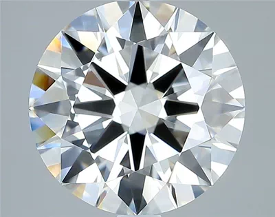 2.52ct H IF Rare Carat Ideal Cut Round Diamond