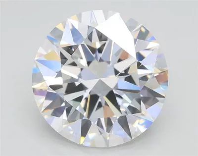 2.01ct D VVS2 Rare Carat Ideal Cut Round Lab Grown Diamond