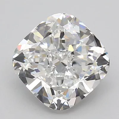 3.05ct E VVS1 Rare Carat Ideal Cut Cushion Lab Grown Diamond