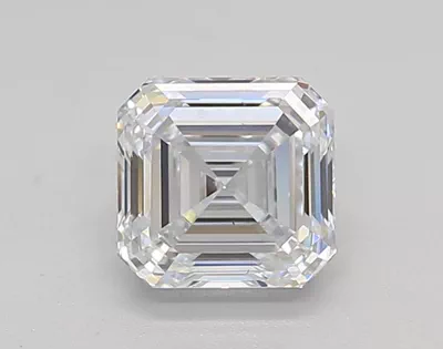 1.00ct F VS1 Very Good Cut Asscher Lab Grown Diamond