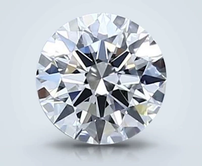 0.45ct F VVS2 Rare Carat Ideal Cut Round Diamond