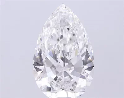 15.05ct F VVS2 Rare Carat Ideal Cut Pear Lab Grown Diamond