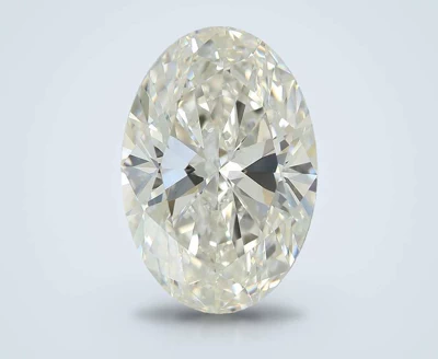 5.09ct F VS1 Rare Carat Ideal Cut Oval Lab Grown Diamond