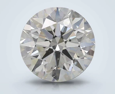 2.25ct J SI1 Rare Carat Ideal Cut Round Diamond