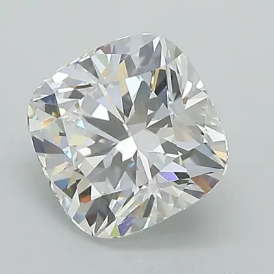 1.41ct D VVS2 Rare Carat Ideal Cut Cushion Lab Grown Diamond