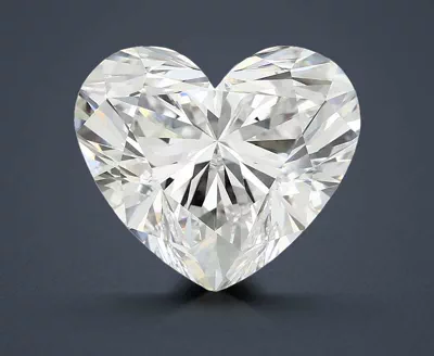 5.09ct E VVS2 Rare Carat Ideal Cut Heart Lab Grown Diamond