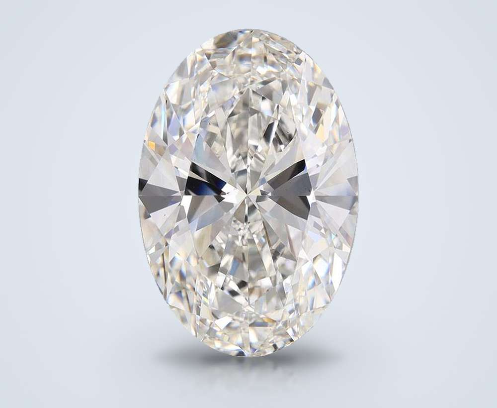 11.01ct G VS1 Rare Carat Ideal Cut Oval Lab Grown Diamond