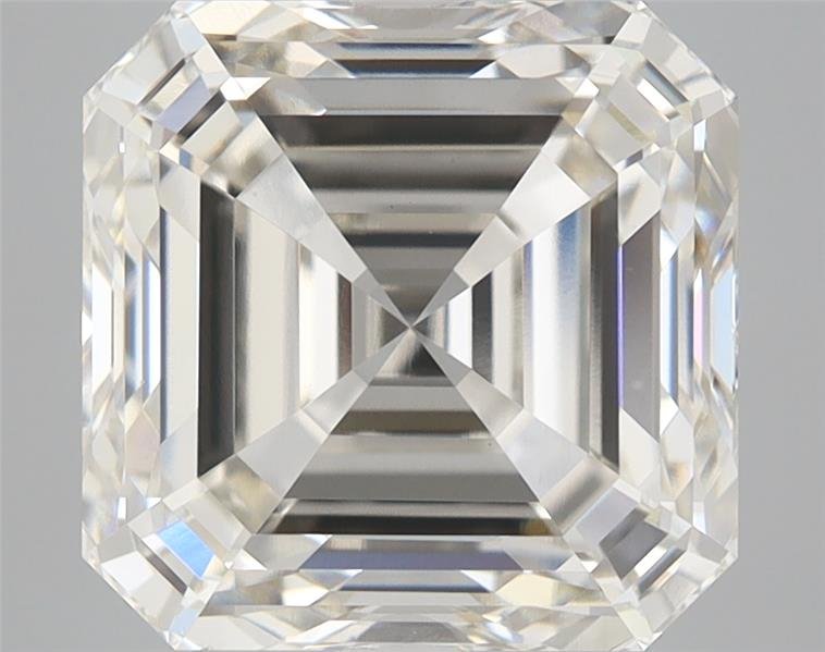 6.41ct H VS1 Rare Carat Ideal Cut Asscher Lab Grown Diamond