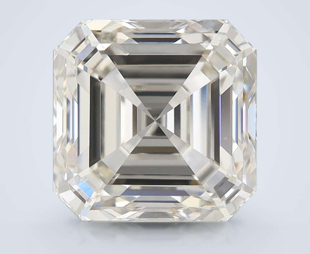 6.41ct H VS1 Rare Carat Ideal Cut Asscher Lab Grown Diamond