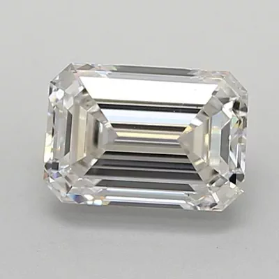 1.72ct F VS1 Excellent Cut Emerald Lab Grown Diamond