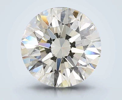 3.01ct K VS2 Rare Carat Ideal Cut Round Diamond