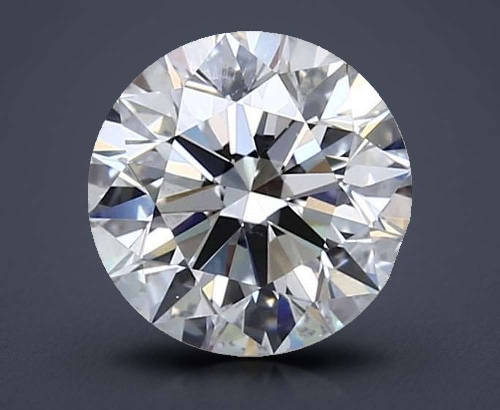 1.70ct G VVS1 Rare Carat Ideal Cut Round Diamond