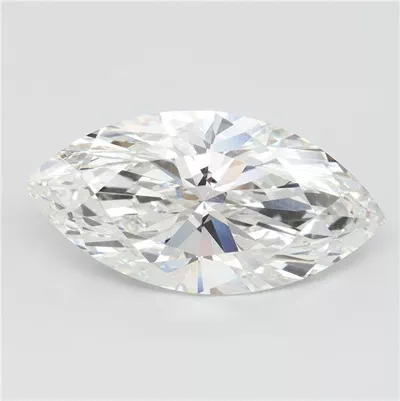 7.03ct G VVS2 Rare Carat Ideal Cut Marquise Lab Grown Diamond