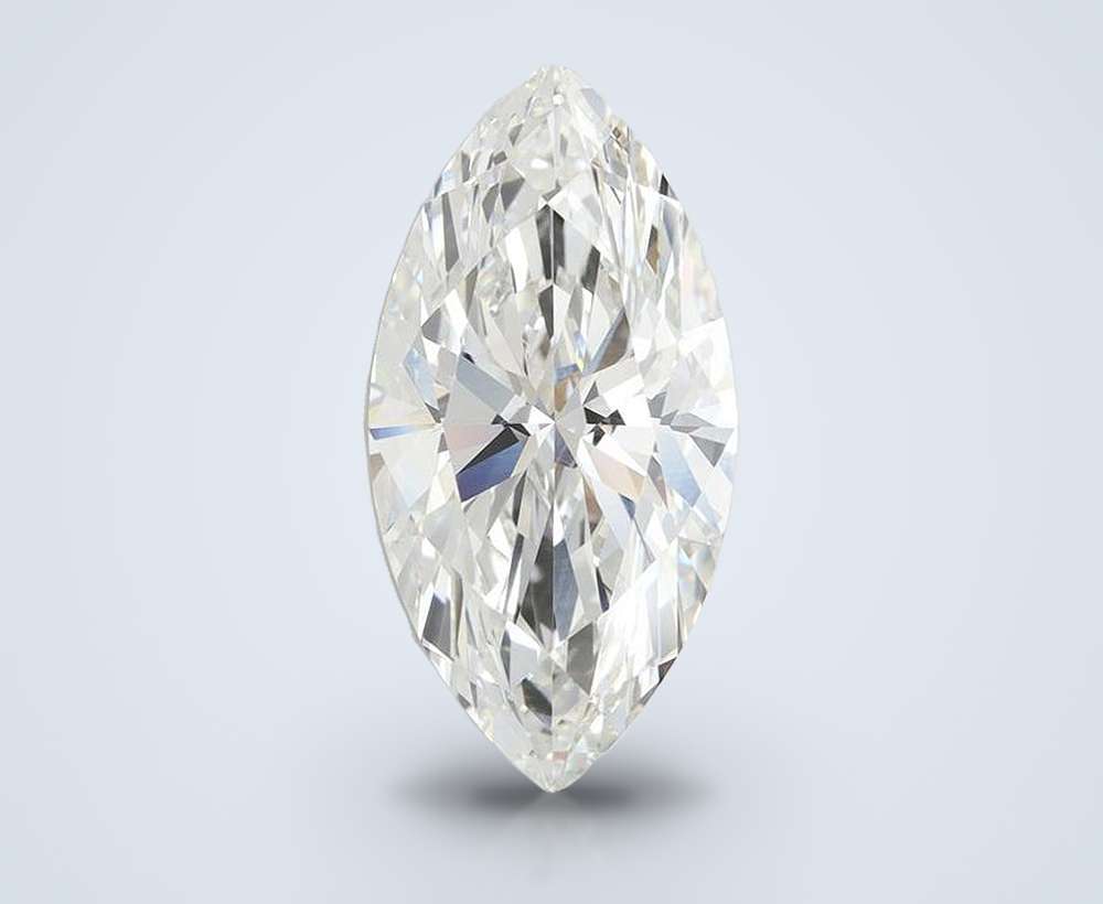 7.03ct G VVS2 Rare Carat Ideal Cut Marquise Lab Grown Diamond