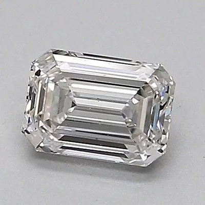 0.53ct G VS2 Rare Carat Ideal Cut Emerald Diamond
