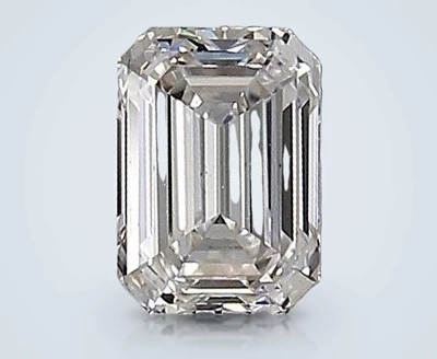 0.53ct G VS2 Rare Carat Ideal Cut Emerald Diamond