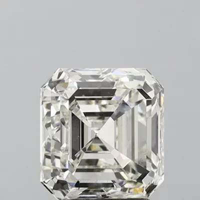 3.00ct H VS1 Excellent Cut Asscher Lab Grown Diamond