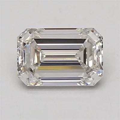 1.60ct F VVS2 Rare Carat Ideal Cut Emerald Lab Grown Diamond