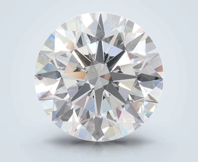 4.03ct D FL Rare Carat Ideal Cut Round Lab Grown Diamond